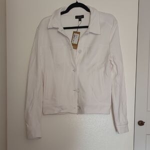 NWT Alala White Zephyr Jacket Size S